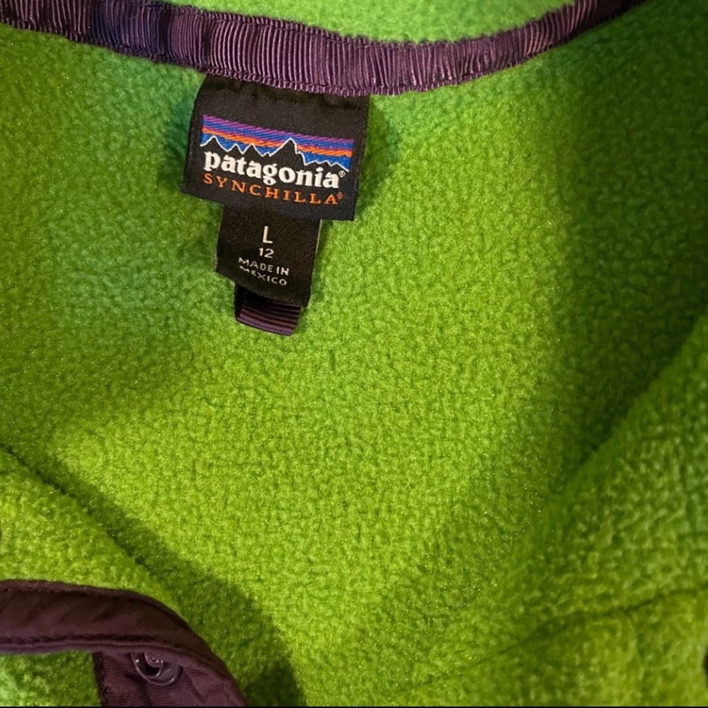 Patagonia fleece pullover jacket - Picture 2 of 2
